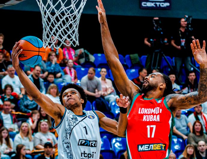 «Локомотив-Кубань» – «Пари Нижний Новгород». Обзор матча и лучшие моменты