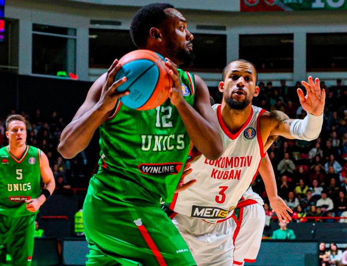 УНИКС продолжил победную серию в матче с «Локо»