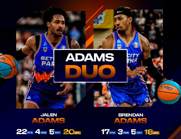 Джейлен и Брэндан Адамсы помогли «БЕТСИТИ ПАРМЕ» обыграть МБА-МАИ