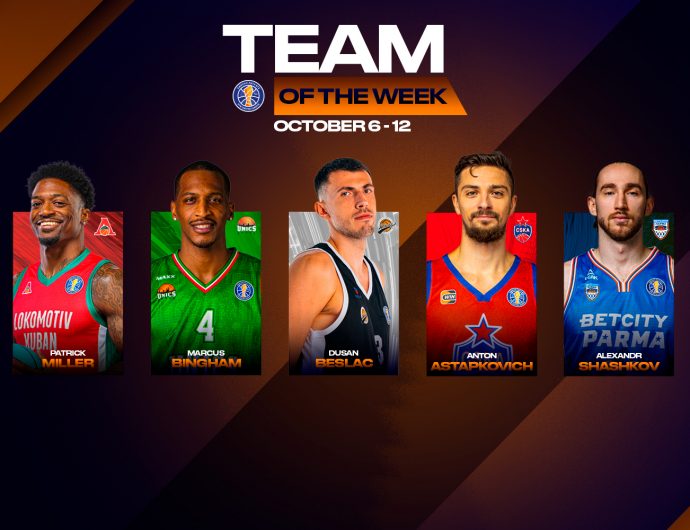 Символическая пятерка недели