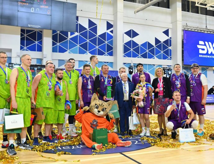 Sergey Kushchenko took part in charity basketball exhibition game
