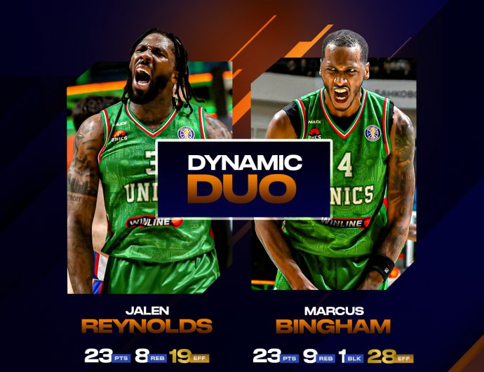 Бингэм и Рэйнольдс привели УНИКС к победе над ЦСКА