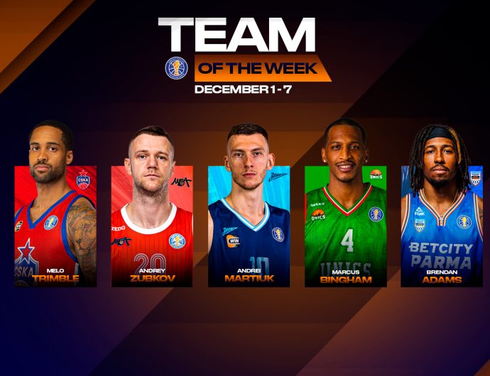 Символическая пятерка недели