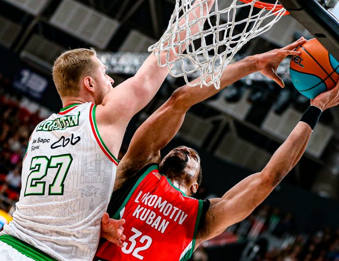 «Локомотив-Кубань» – УНИКС. Обзор матча и лучшие моменты