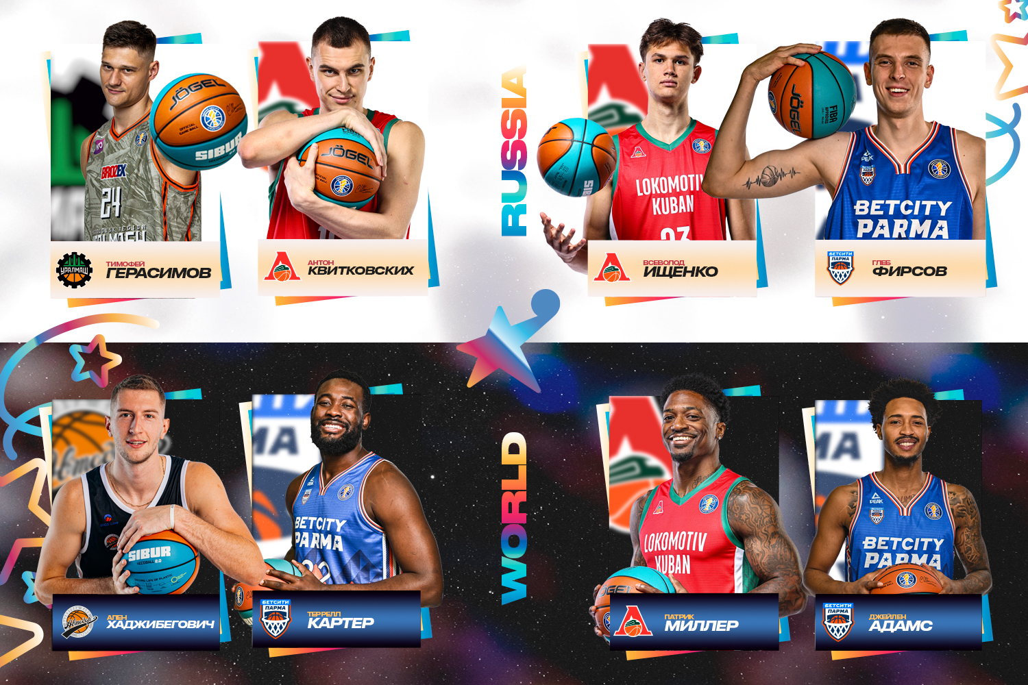 Выбраны первые участники Матча Звезд 2026