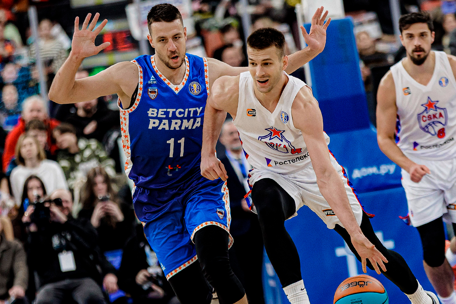 «БЕТСИТИ ПАРМА» – ЦСКА. Обзор матча и лучшие моменты