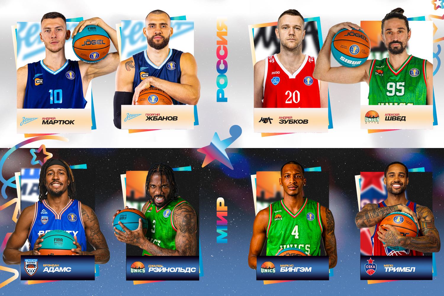 Второй этап голосования на Матч Всех Звезд 2026 завершен. СМИ и легенды турнира сделали свой выбор!