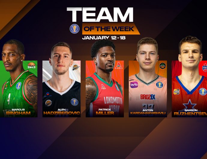 Символическая пятерка недели