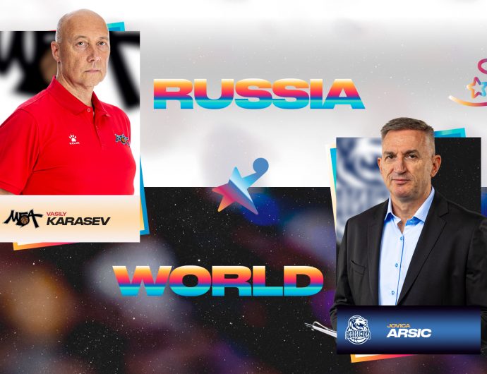 Vasily Karasev and Jovica Arsic invited to join Russian Stars and World Stars coaching staff
