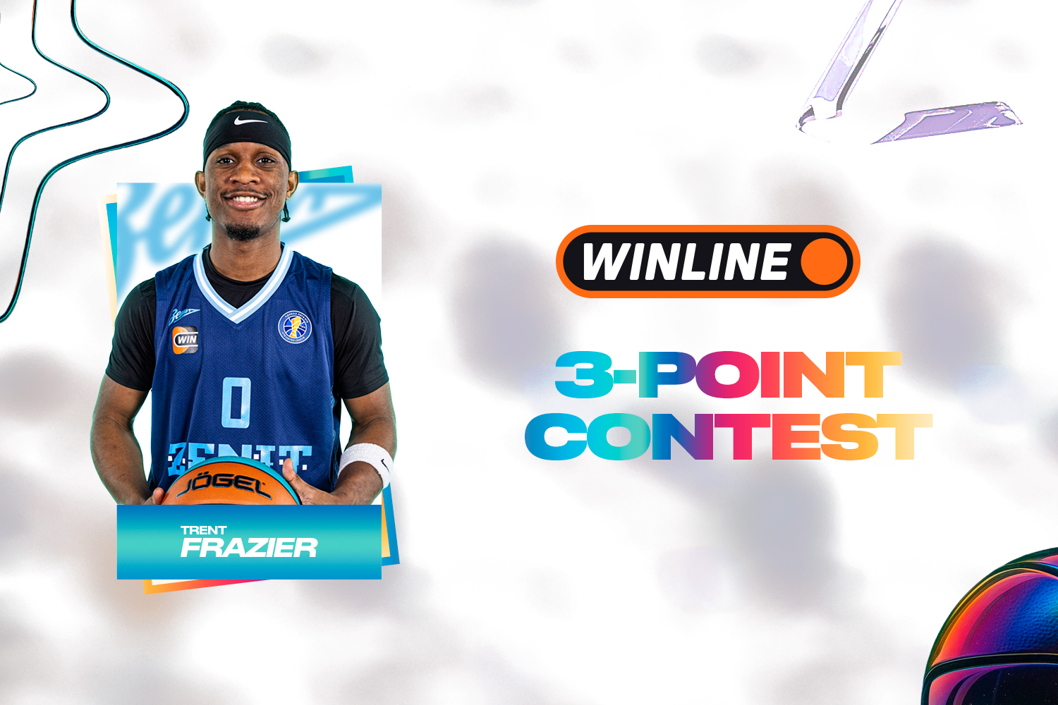 Trent Frazier will participate at WINLINE 3-Point Contest 2026