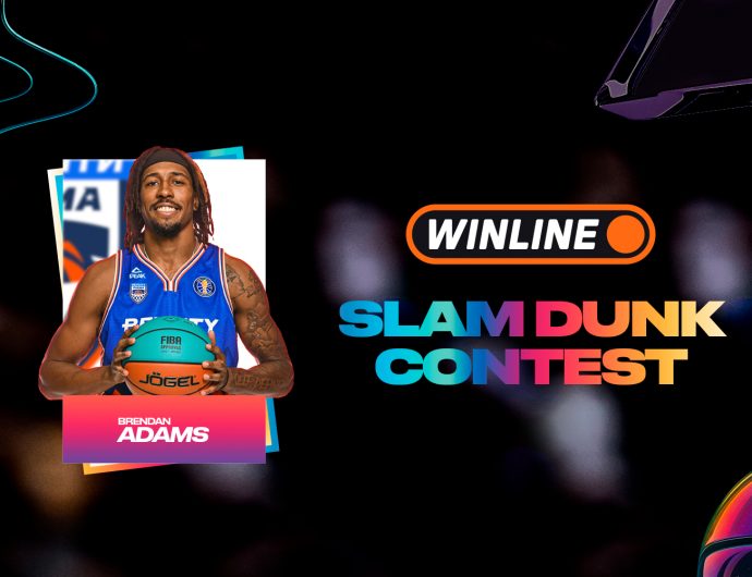 Brendan Adams is third participant of WINLINE Slam Dunk Contest