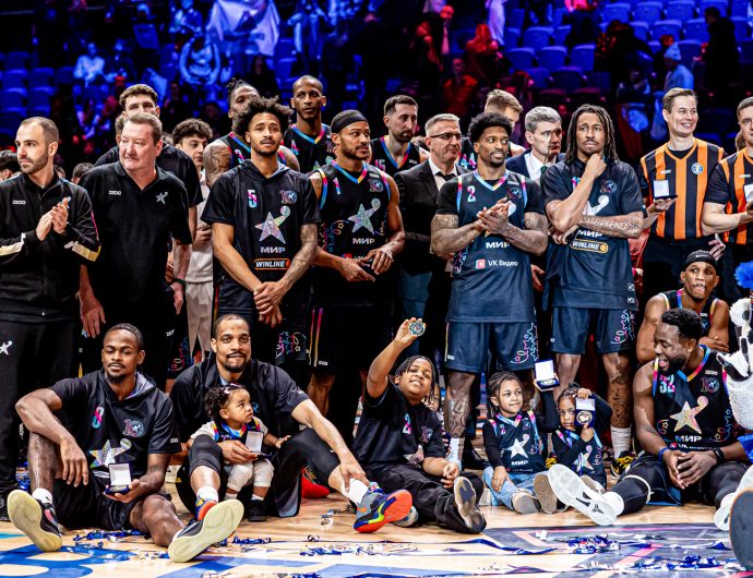 «Звезды Мира» победили «Звезд России» в 10-м Матче Звезд Лиги ВТБ