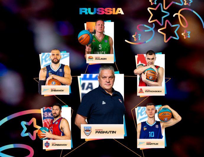 Russia Stars starting five at All-Star Game 2026