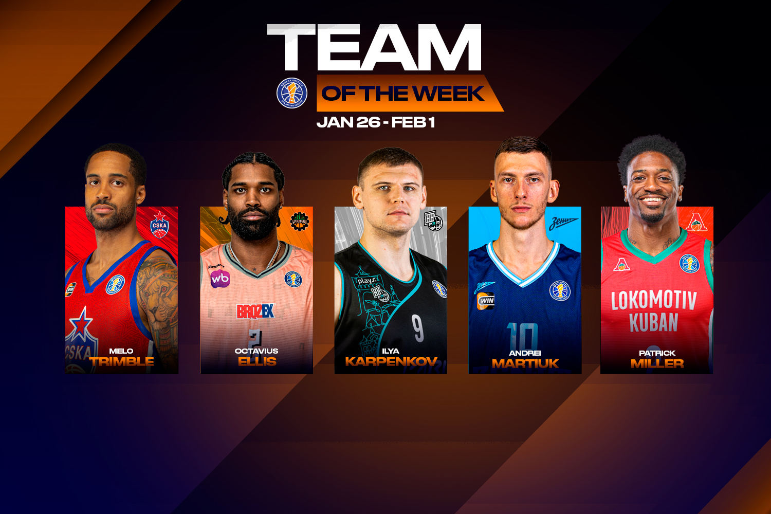 Символическая пятерка недели