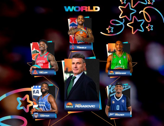 World Stars starting five at All-Star Game 2026
