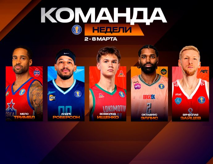 Символическая пятерка недели