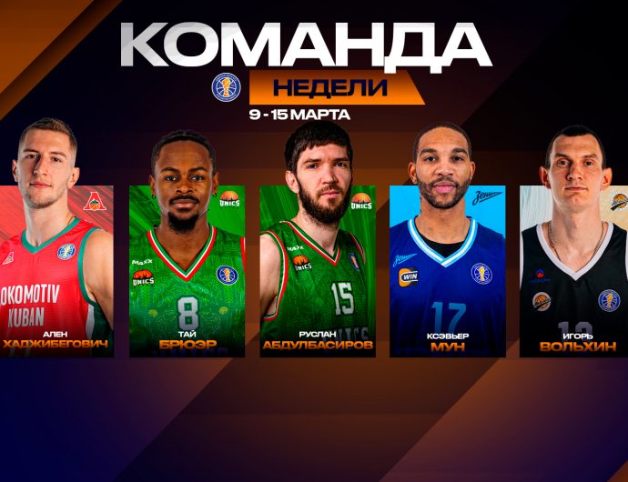 Символическая пятерка недели