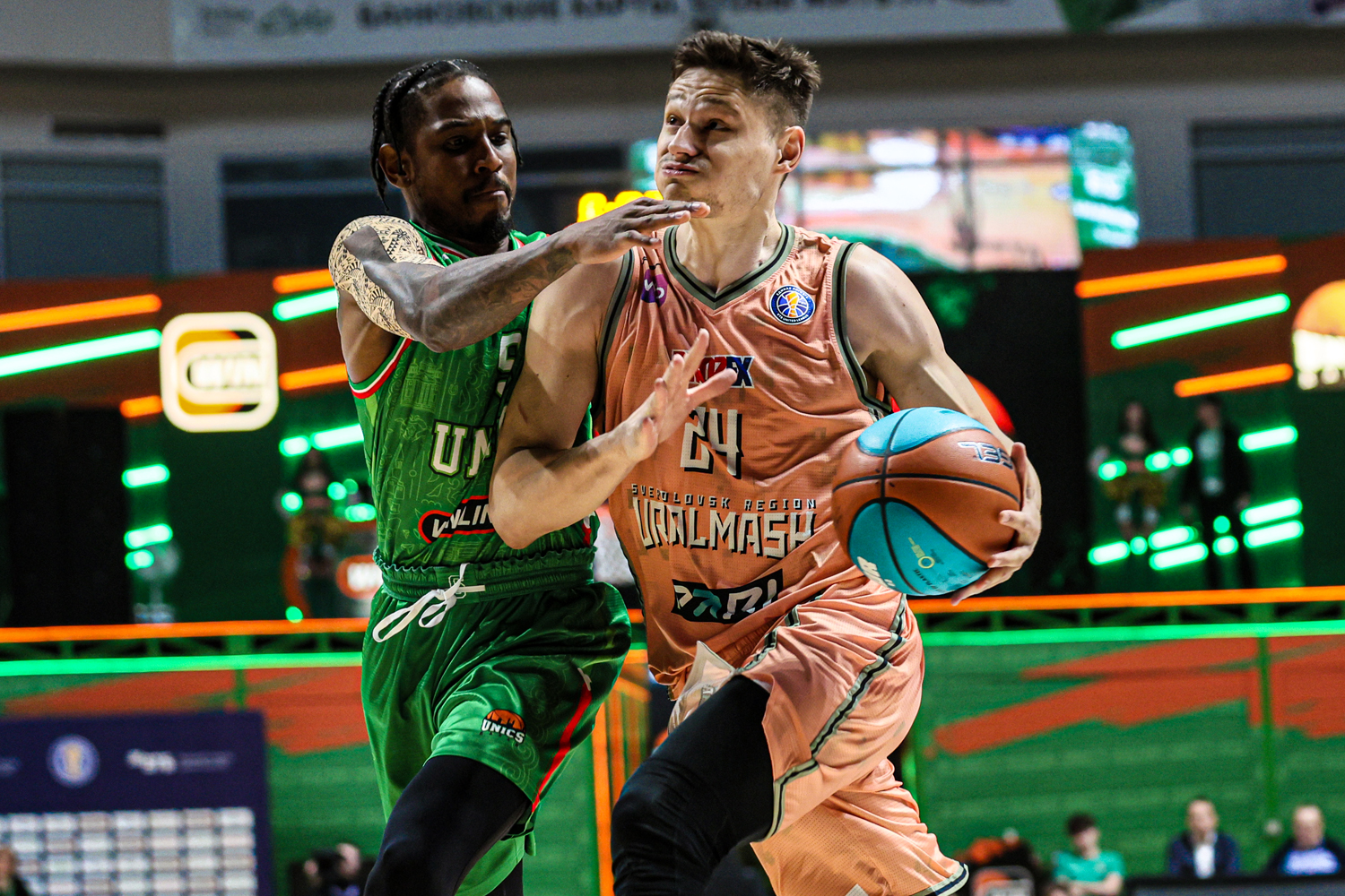«Уралмаш» впервые в рамках Лиги ВТБ обыграл УНИКС