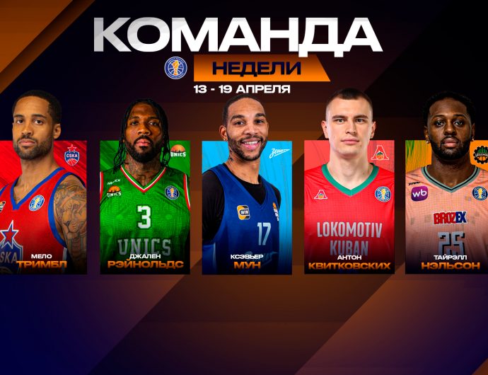 Символическая пятерка недели