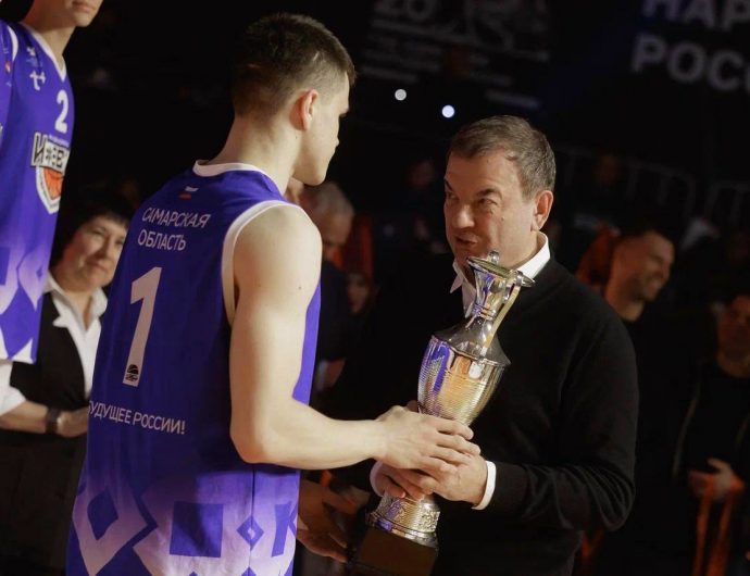 Сергей Кущенко стал гостем Суперфинала Чемпионата ШБЛ «КЭС-БАСКЕТ»