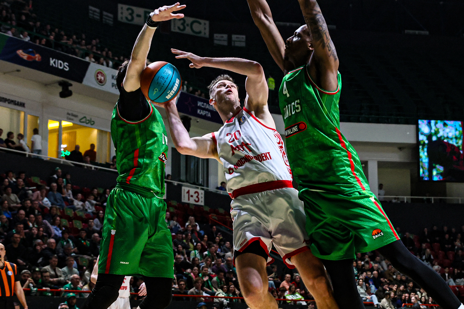 УНИКС – МБА-МАИ. Обзор матча и лучшие моменты