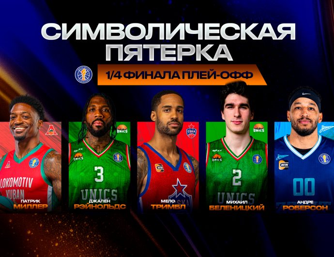 Символическая пятерка 1/4 финала плей-офф