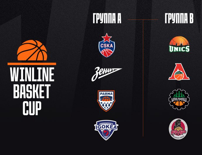 Стал известен состав групп WINLINE Basket Cup в сезоне-2026/27