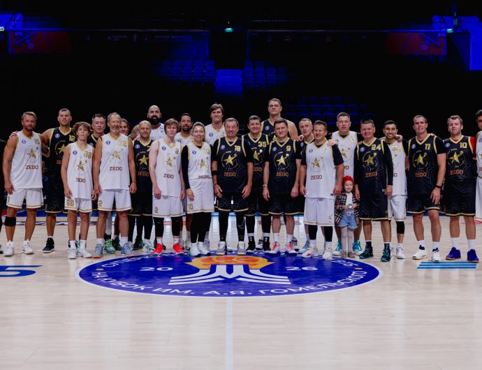 The Super Cup friendly game was held at VTB Arena