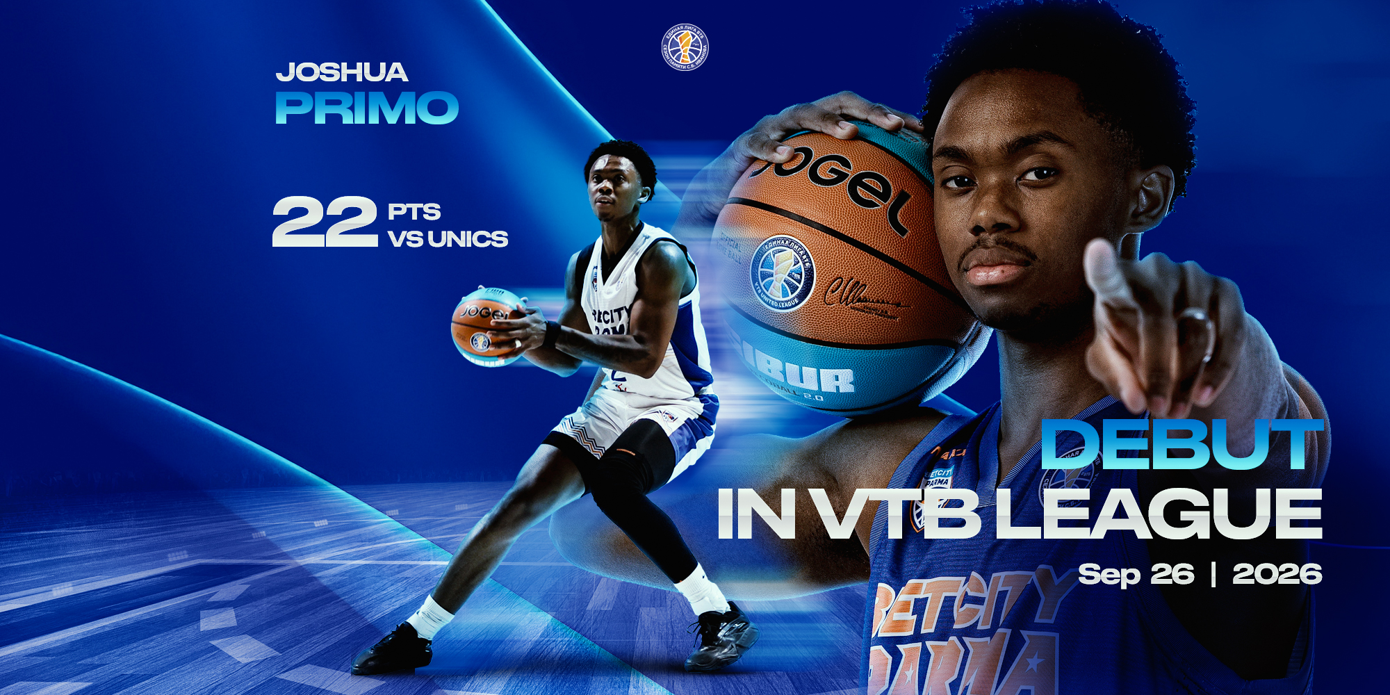 Joshua Primo, main hero of the win over Kazan