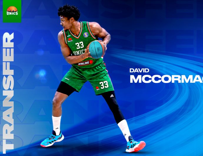 UNICS Kazan has signed David McCormack