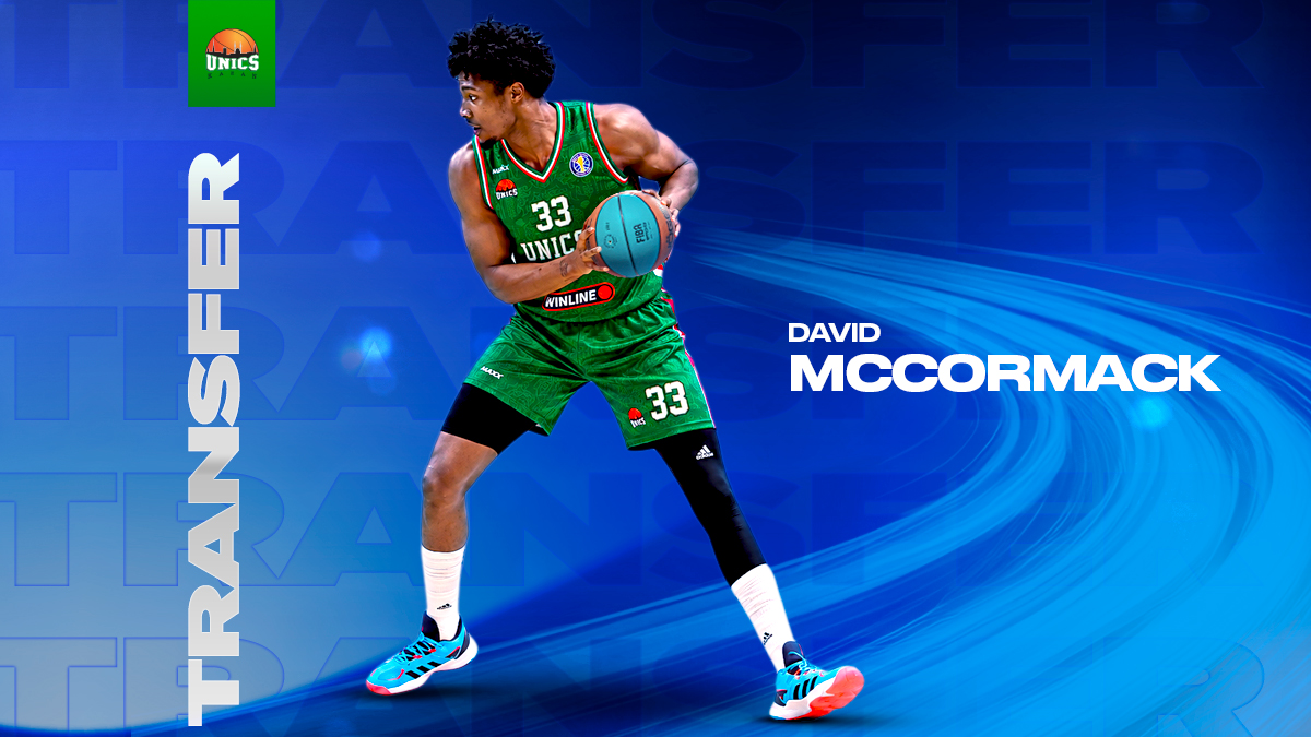 UNICS Kazan has signed David McCormack